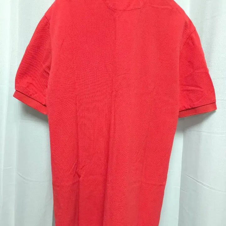 [BUNJANG] Beanpole Coral Short Sleeve Polo Shirt (Size L) / 빈폴 다홍색 반팔 카라 티셔츠(사이즈L,105)