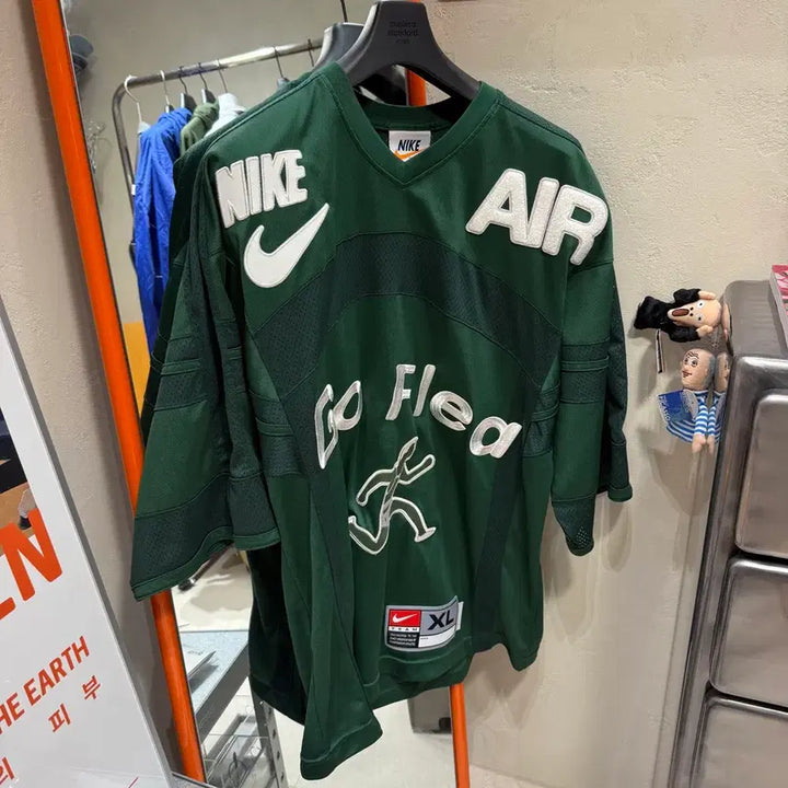 [BUNJANG] Nike CPFM Short Sleeve Jersey Green (US M) / Nike x CPFM 숏슬리브 저지 그린(US 사이즈)