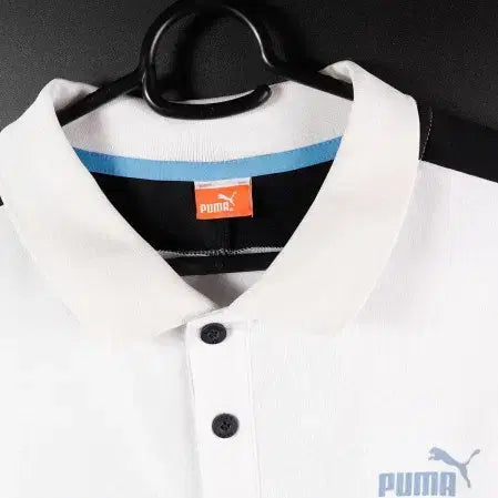 [BUNJANG] Puma White Polo Shirt / [2XL] 퓨마 흰색 카라티