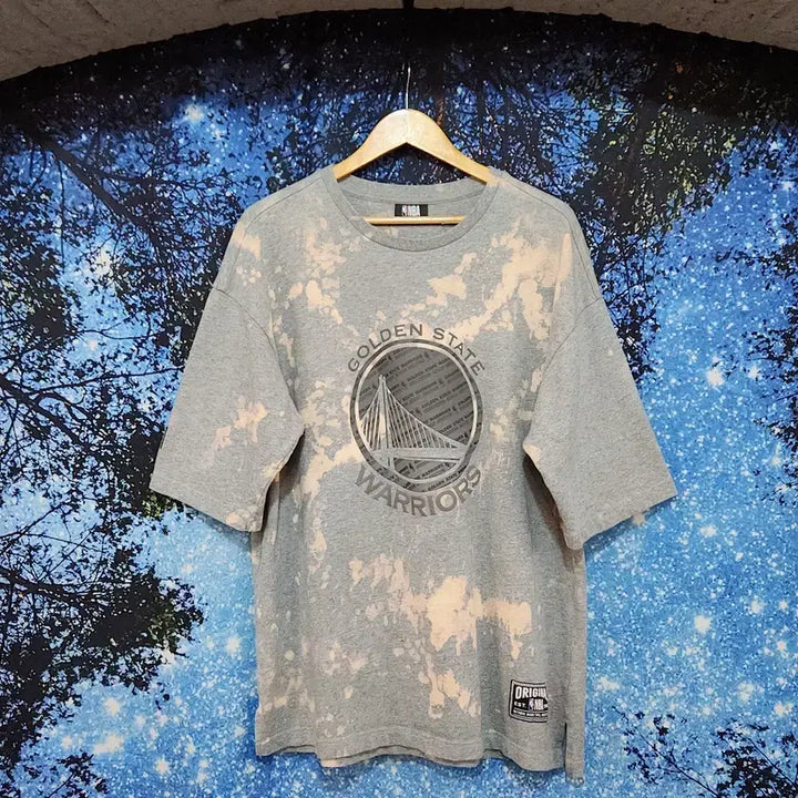 [SOLD OUT] [NBA] 남성 엔비에이 골든 스테이트 워리어 커스텀 반팔티 XXL