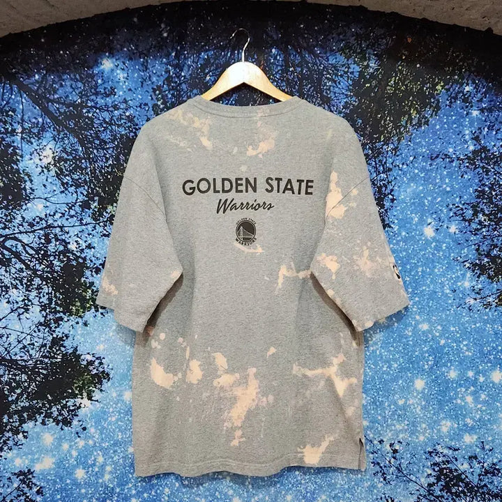 [SOLD OUT] [NBA] 남성 엔비에이 골든 스테이트 워리어 커스텀 반팔티 XXL