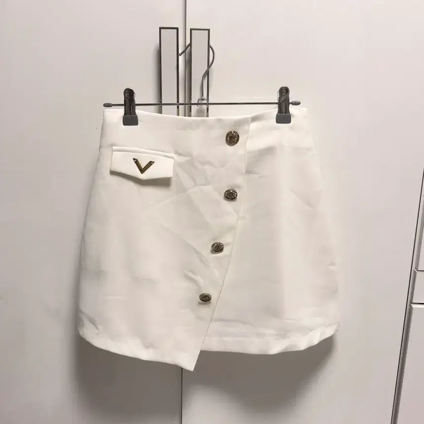 [BUNJANG] Imported White Mini Skirt / 수입의류 미니 스커트 화이트 s