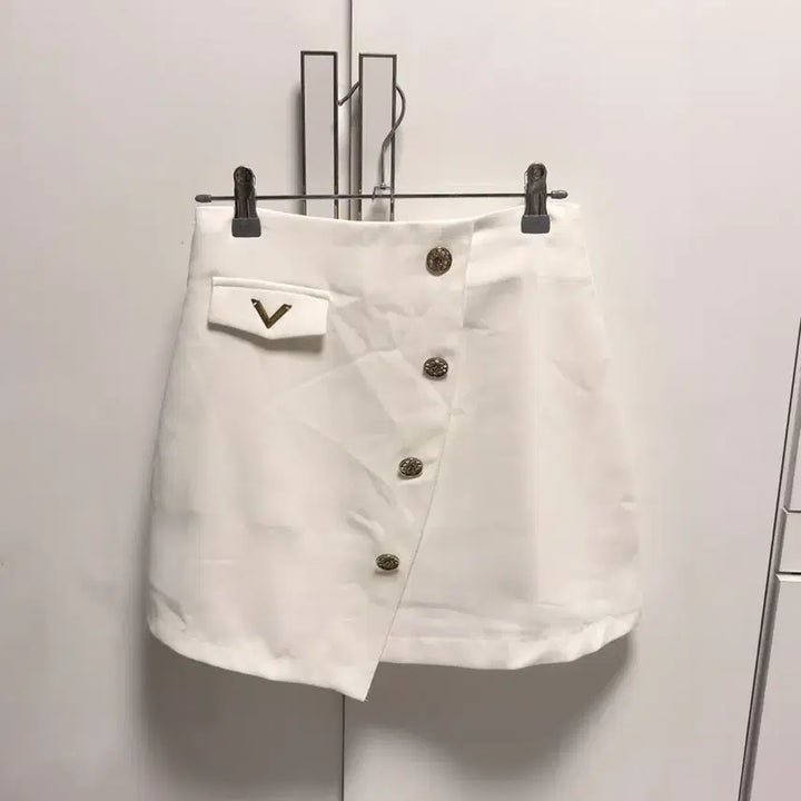 [BUNJANG] Imported White Mini Skirt / 수입의류 미니 스커트 화이트 s