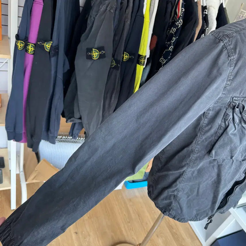 [BUNJANG] Stone Island Old Effect Overshirt Jacket / [새상품급,M] 스톤아일랜드 올드이펙트 오버셔츠 자켓 바람막이 씨피컴퍼니