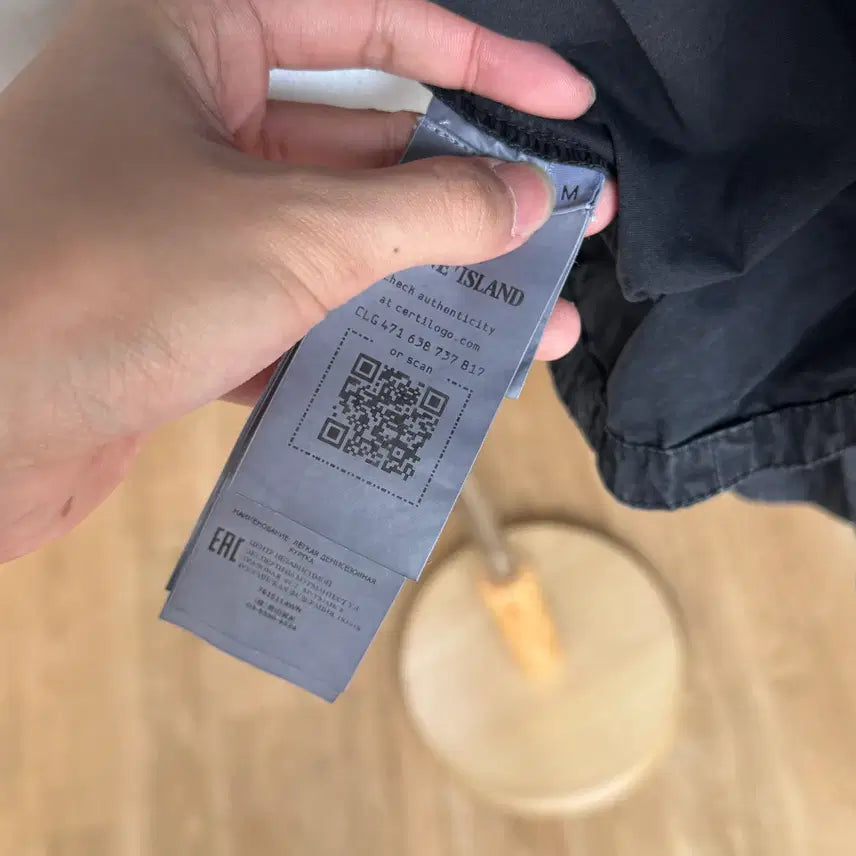 [BUNJANG] Stone Island Old Effect Overshirt Jacket / [새상품급,M] 스톤아일랜드 올드이펙트 오버셔츠 자켓 바람막이 씨피컴퍼니