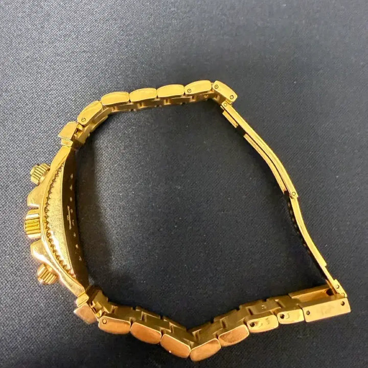 [BUNJANG] Debasky Polished Gold Bracelet / 드바스크 유광 골드팔찌