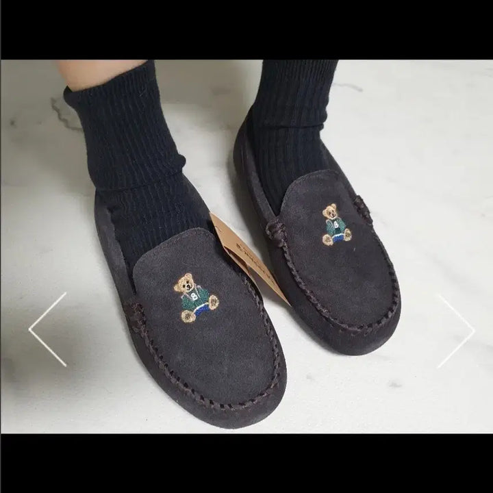 [BUNJANG] BEARPAW Karla Bear Suede Moccasin / (착샷) 베어파우 양털 슬립온 모카신