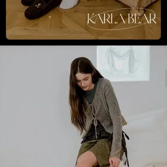 [BUNJANG] BEARPAW Karla Bear Suede Moccasin / (착샷) 베어파우 양털 슬립온 모카신