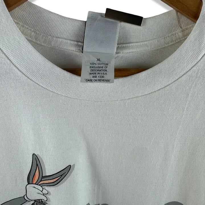 [BUNJANG] Looney Tunes 90s Single Stitch Bugs Bunny T-shirt / 90S 루니툰즈 미국생산 싱글스티치 버니 티셔츠3013