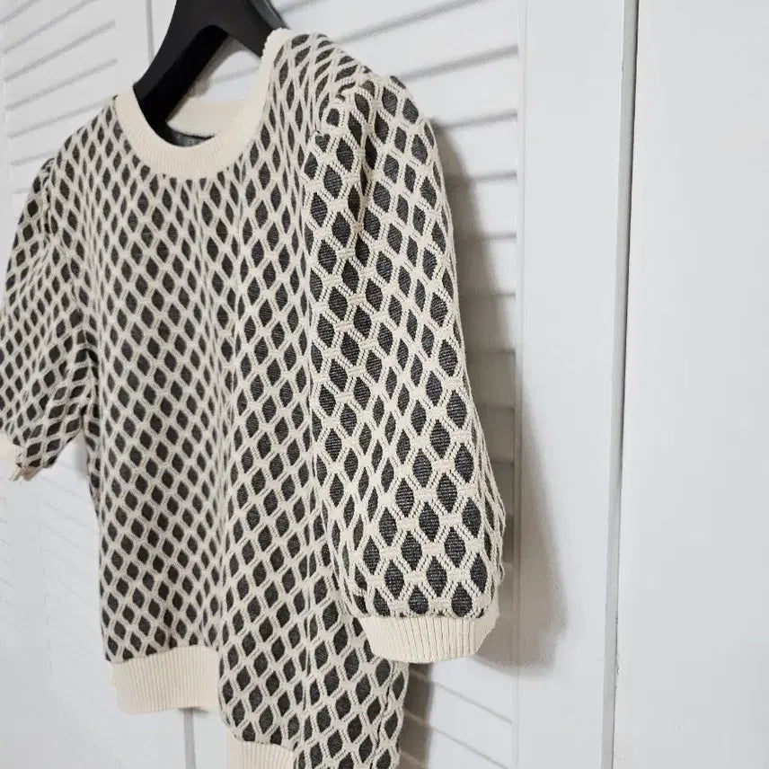 [BUNJANG] Plastic Island, SPAO Summer Knit Set / 플라스틱 아일랜드, 스파오 반팔여름 니트