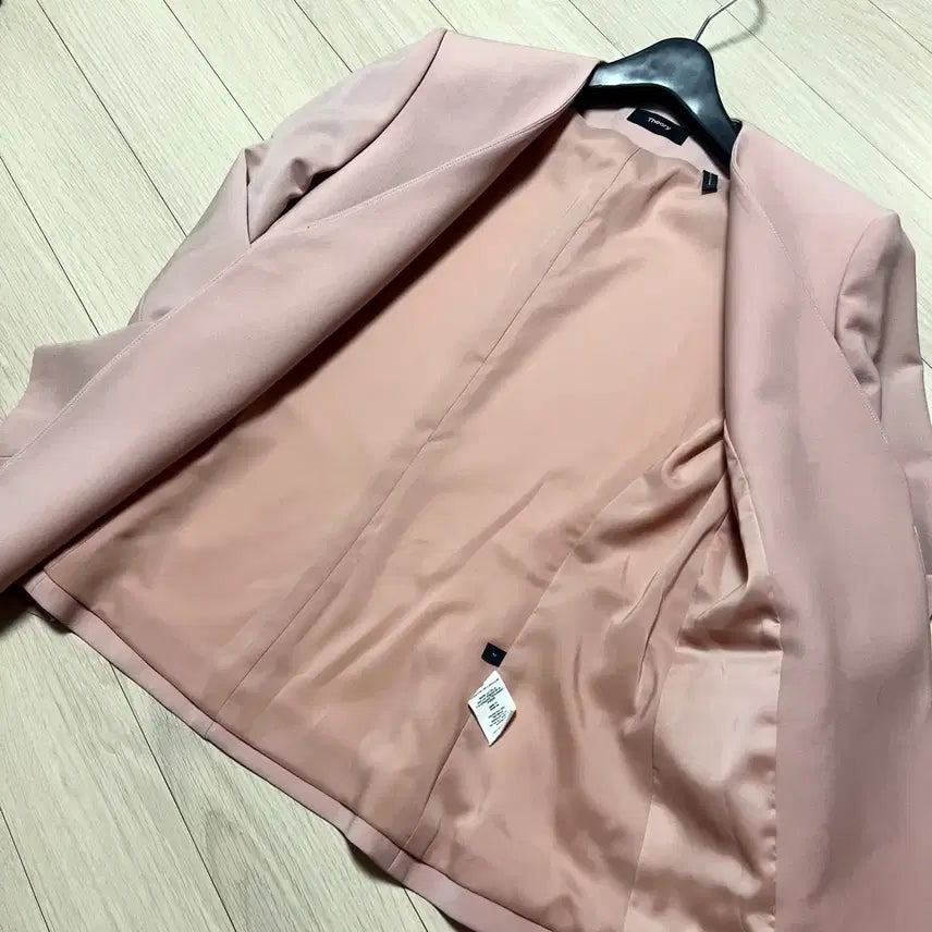 [BUNJANG] Theory Lindrayia Summer Wool V-Neck Jacket / 띠어리 THEORY 린드레이아 자켓 썸머울노카라브이넥오픈핑크오피스룩출근룩