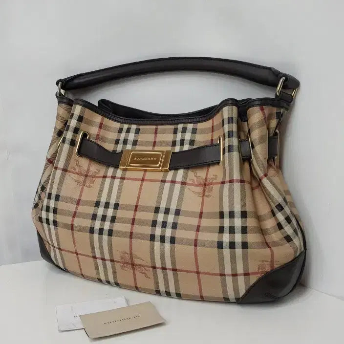 [BUNJANG] Burberry Hobo Bag Shoulder Bag / 정품 버버리 호보백 숄더백 가방