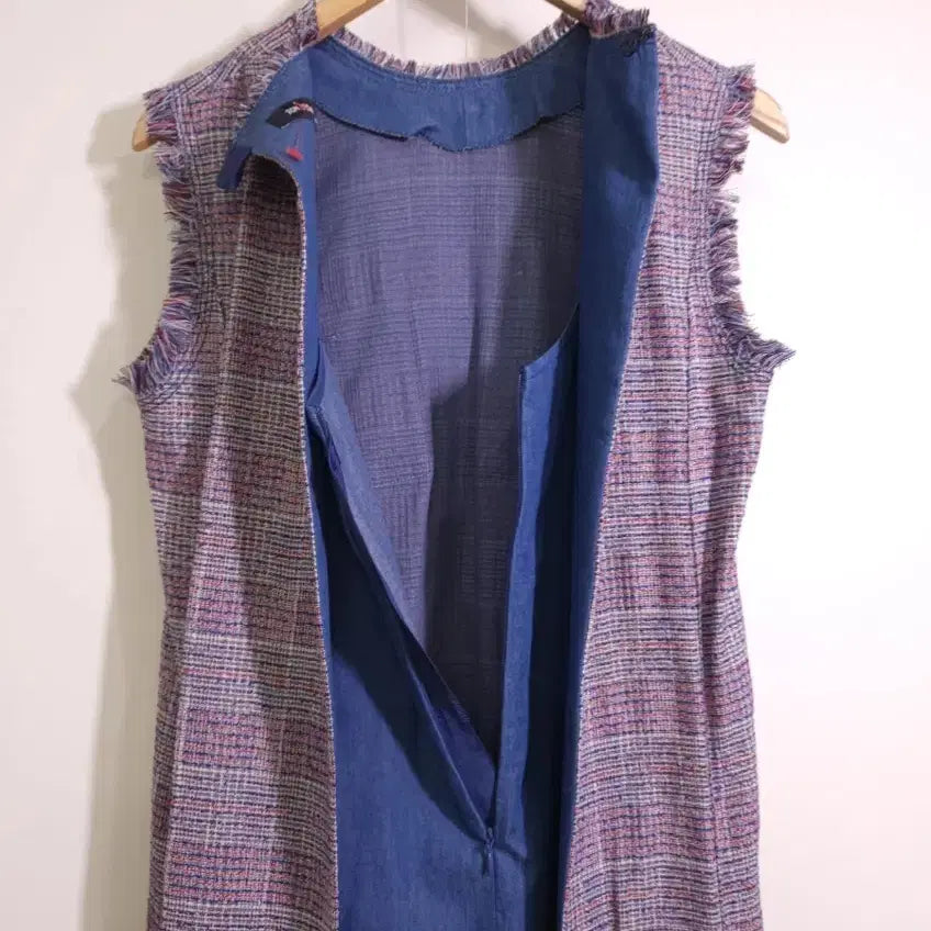 [BUNJANG] Thom Greyhound Tweed Frill Dress / 톰그레이하운드 원피스 XS