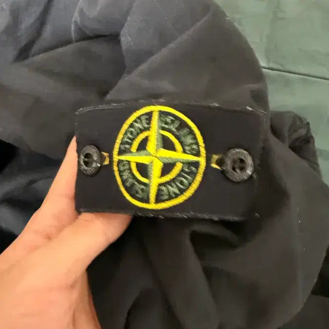 [BUNJANG] Stone Island Cotton Ripstop Smock Quarter Anorak Jacket L / 스톤아일랜드 코튼 립스탑 스목 쿼터 아노락 집업 L