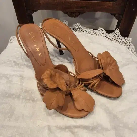 [BUNJANG] Celine Leather Sandals 36.5 / 셀린느  가죽  샌들   36반