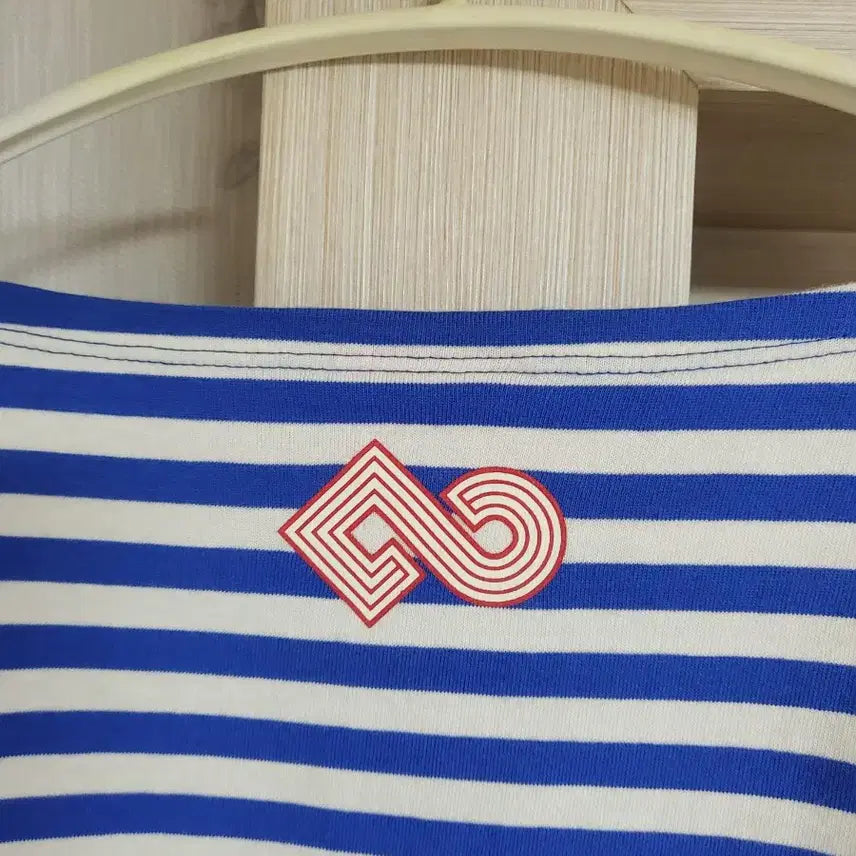 [BUNJANG] Lucky Chouette Striped Long Sleeve T-Shirt / 럭키슈에뜨 티셔츠 38