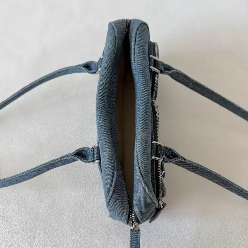 [BUNJANG] TYPESERVICE Denim Shoulder Bag / 타입서비스(TYPESERVICE) 데님 숄더백