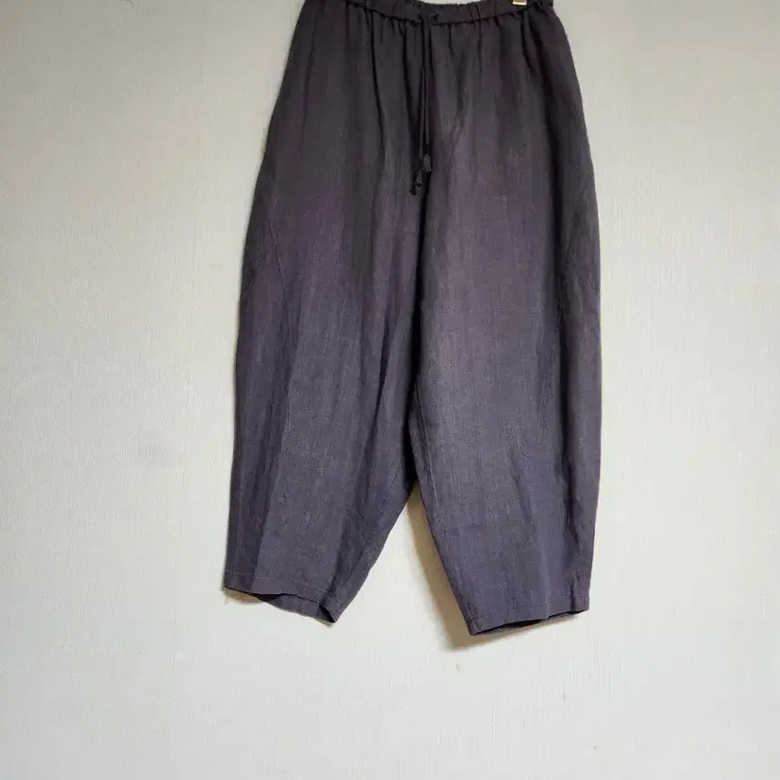 [SOLD OUT] 이새isae올밴딩 린넨 와이드 배기팬츠27~29