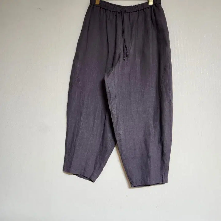 [SOLD OUT] 이새isae올밴딩 린넨 와이드 배기팬츠27~29