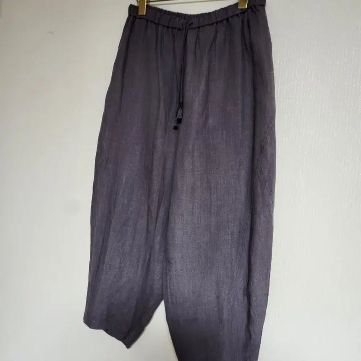 [SOLD OUT] 이새isae올밴딩 린넨 와이드 배기팬츠27~29