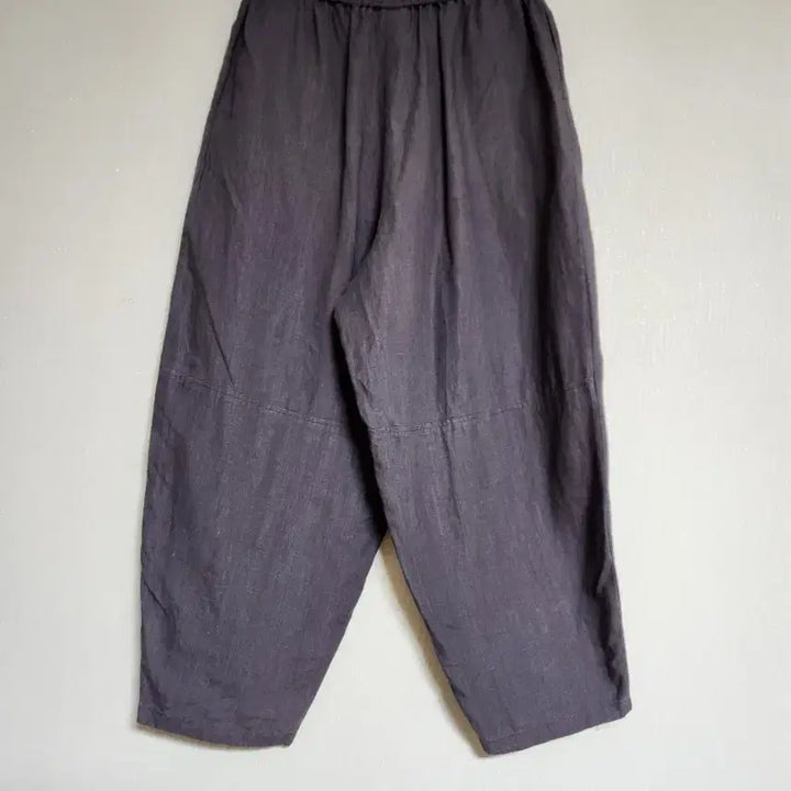 [SOLD OUT] 이새isae올밴딩 린넨 와이드 배기팬츠27~29