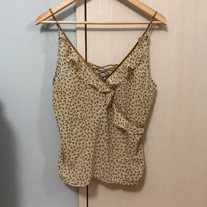 [BUNJANG] Vintage Japanese Sleeveless Blouse / 슬리브리스 블라우스 일본 빈티지