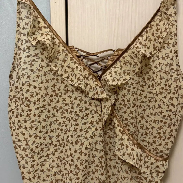 [BUNJANG] Vintage Japanese Sleeveless Blouse / 슬리브리스 블라우스 일본 빈티지