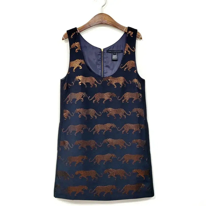 [BUNJANG] Marc by Marc Jacobs Pantera Print Shift Dress / +마크 바이 마크제이콥스 팬테라 프린트 시프트 드레스 Y919