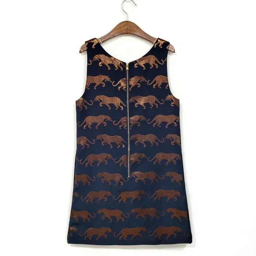 [BUNJANG] Marc by Marc Jacobs Pantera Print Shift Dress / +마크 바이 마크제이콥스 팬테라 프린트 시프트 드레스 Y919