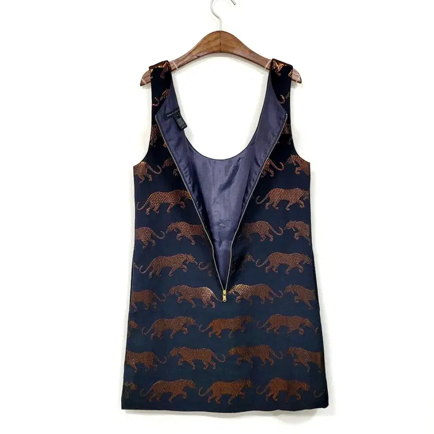 [BUNJANG] Marc by Marc Jacobs Pantera Print Shift Dress / +마크 바이 마크제이콥스 팬테라 프린트 시프트 드레스 Y919
