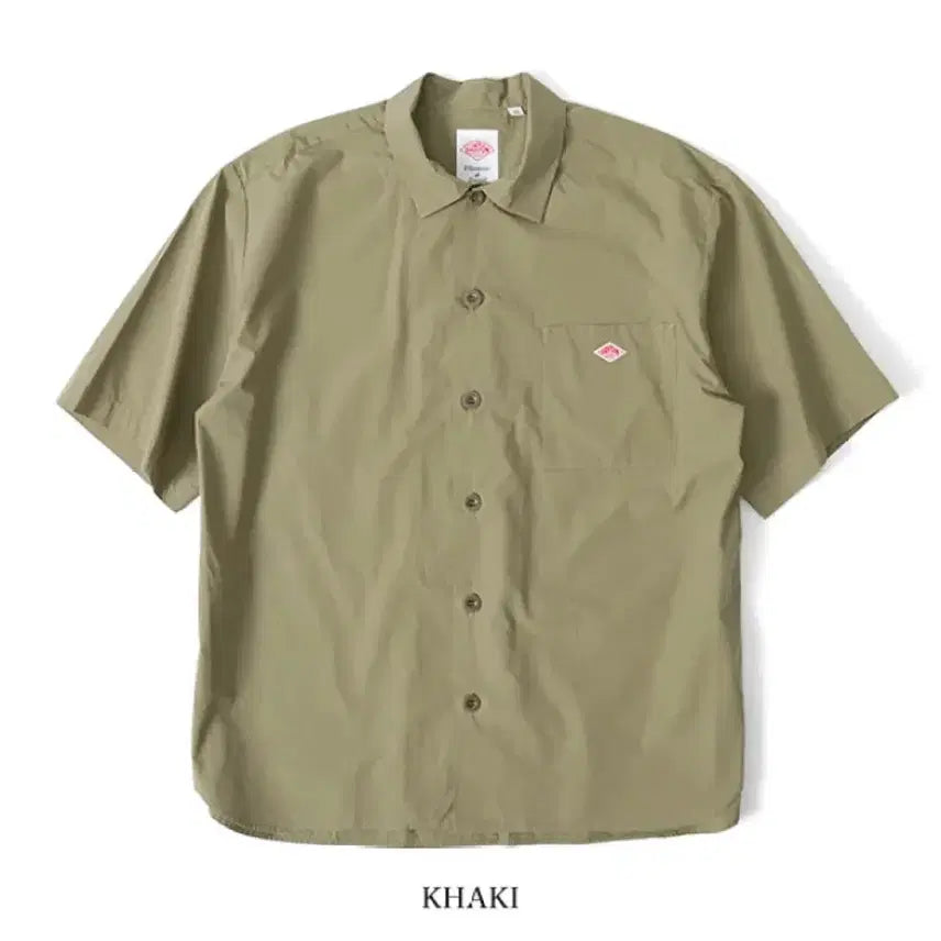 [BUNJANG] Danton Work Shirt Short Sleeve / [XL] 단톤 워크셔츠 반팔 셔츠