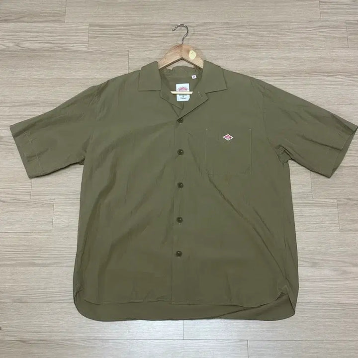 [BUNJANG] Danton Work Shirt Short Sleeve / [XL] 단톤 워크셔츠 반팔 셔츠