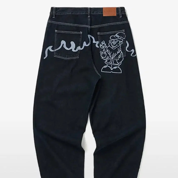 [SOLD OUT] [S] 위캔더스 드워프 데님 팬츠