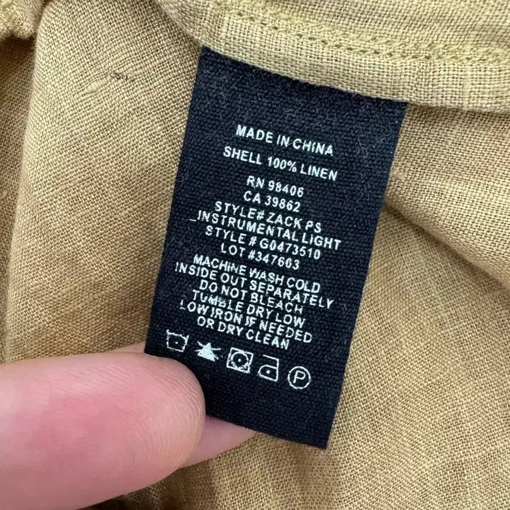 [SOLD OUT] XS(95) Theory 띠어리 린넨 남방 셔츠