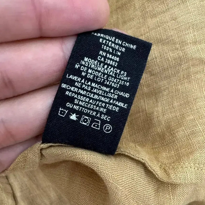 [SOLD OUT] XS(95) Theory 띠어리 린넨 남방 셔츠