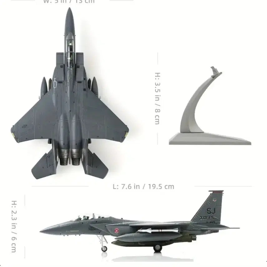[SOLD OUT] (금속) F-15E 이글 전투기 모형(피규어) 팝니다.