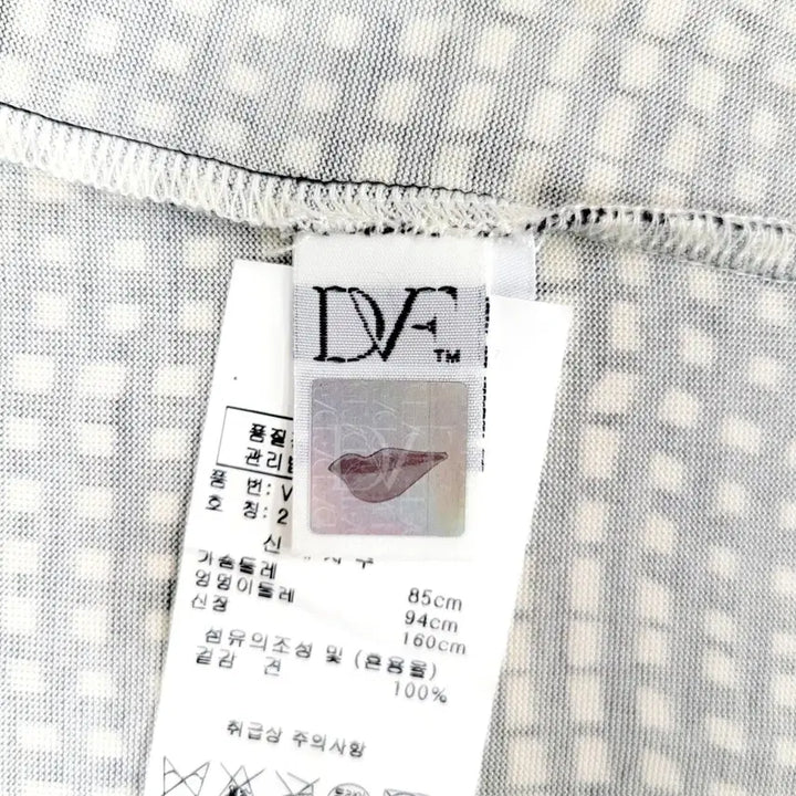 [BUNJANG] DVF Silk Jersey Bishop Sleeve Wrap Dress / +DVF 실크 저지 비숍 시폰 소매 랩 원피스 매장판 Y921