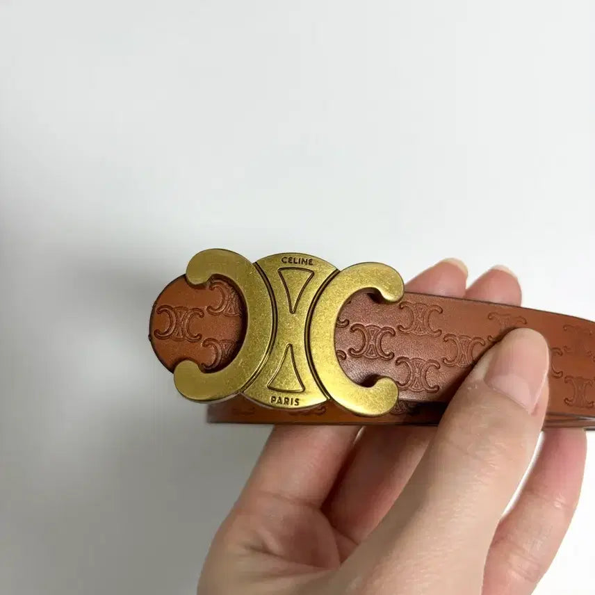[BUNJANG] Vintage Brown Belt / 빈티지 벨트 브라운 어디든 편하게 쓰실수 있어요