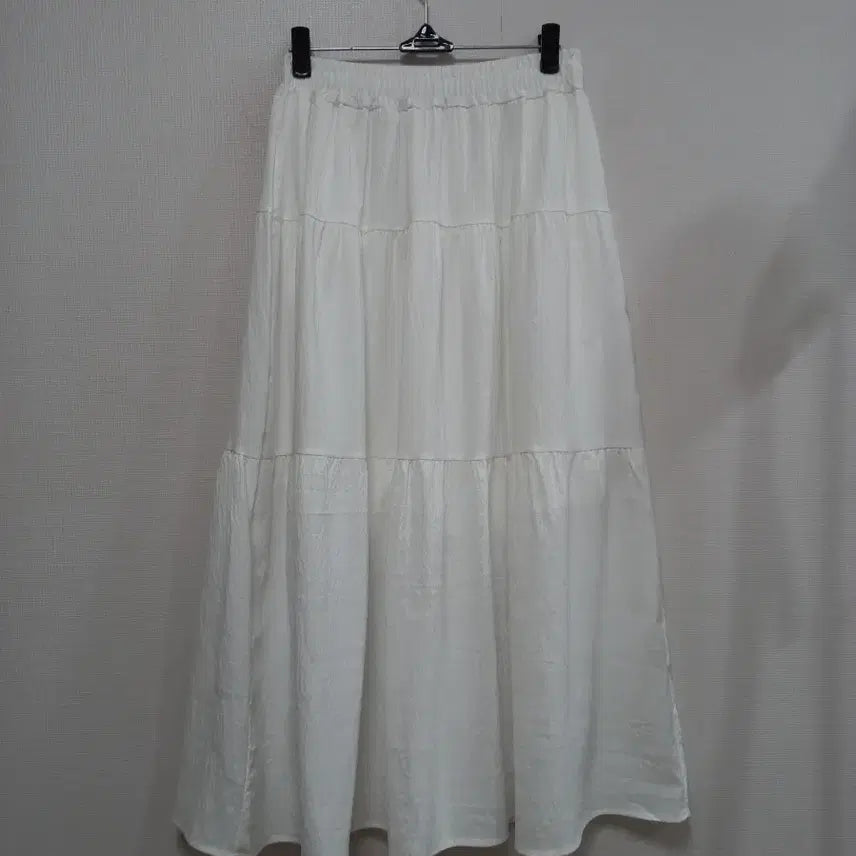 [SOLD OUT] 캉캉 롱스커트 아이보리