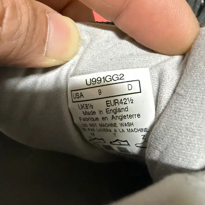 [SOLD OUT] 뉴발란스 991v2 다크 굴 그레이 270 (U991GG2)