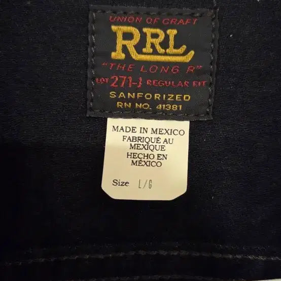 [SOLD OUT] RRL 더블알엘 / lot271 블랙 / L