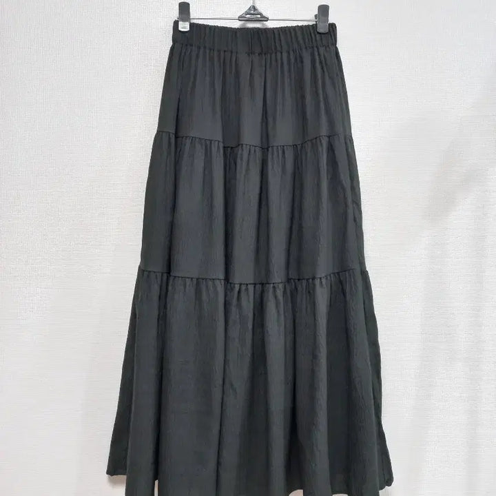 [SOLD OUT] 캉캉 롱스커트 블랙