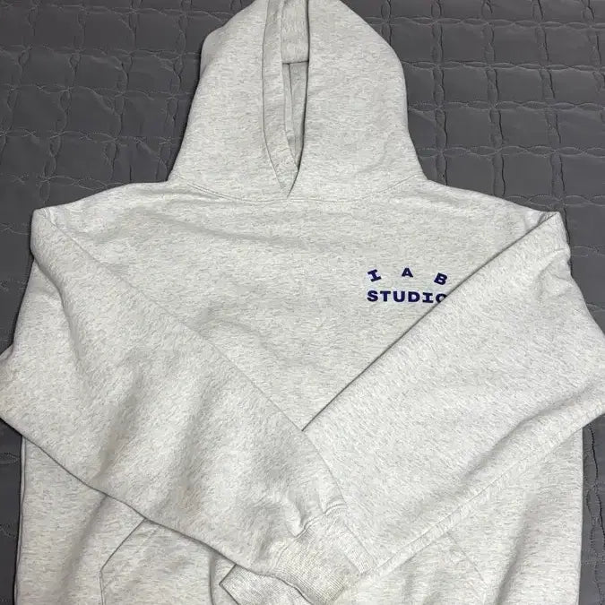 [SOLD OUT] 아이앱 스튜디오 후드티 라이트그레이 M