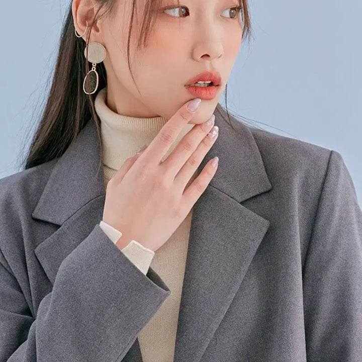 [BUNJANG] 스파오 포우먼 크롭 반 더블 자켓 / 스파오 포우먼 크롭 반 더블 자켓