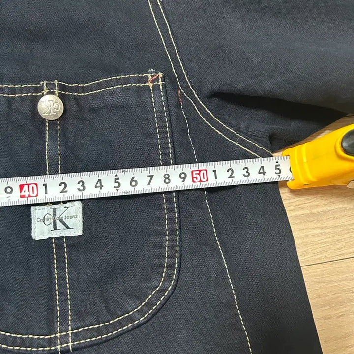 [SOLD OUT] 90s 캘빈클라인 블랙 초어 코트자켓