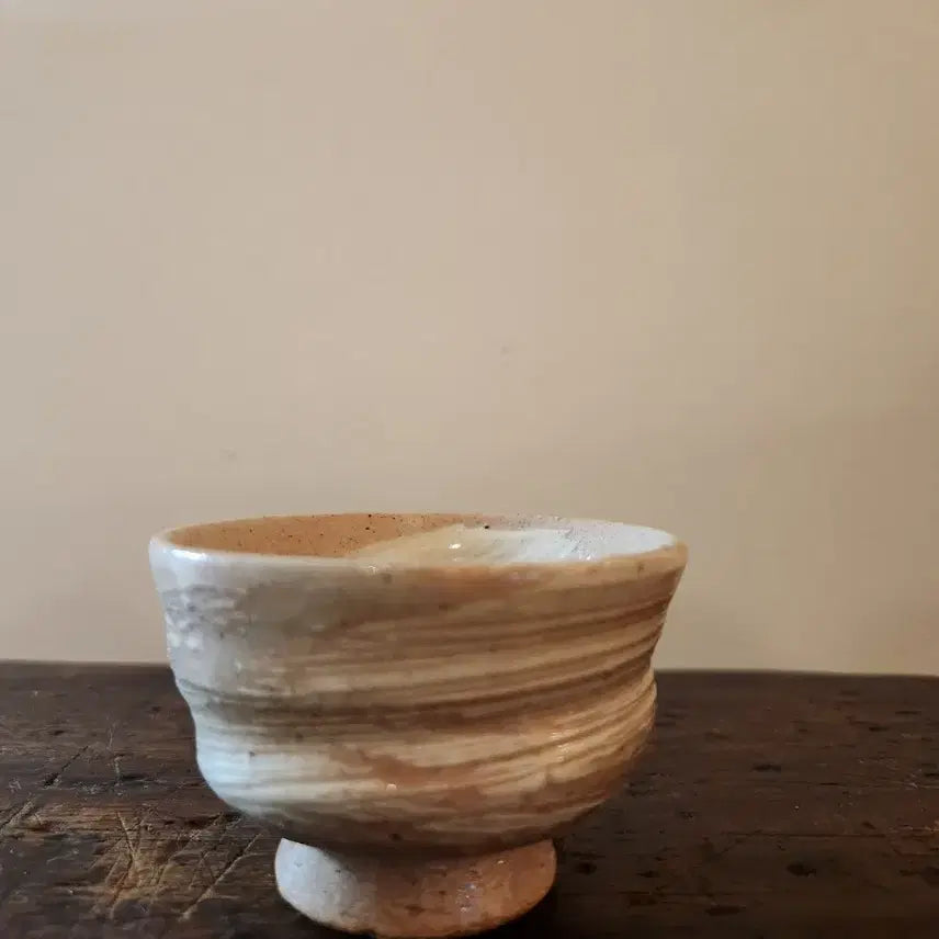 [SOLD OUT] 무형문화재 토인 백영규 작 분청귀얄 찻잔
