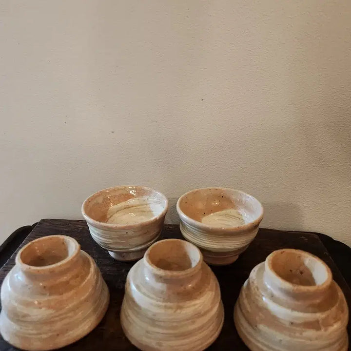 [SOLD OUT] 무형문화재 토인 백영규 작 분청귀얄 찻잔