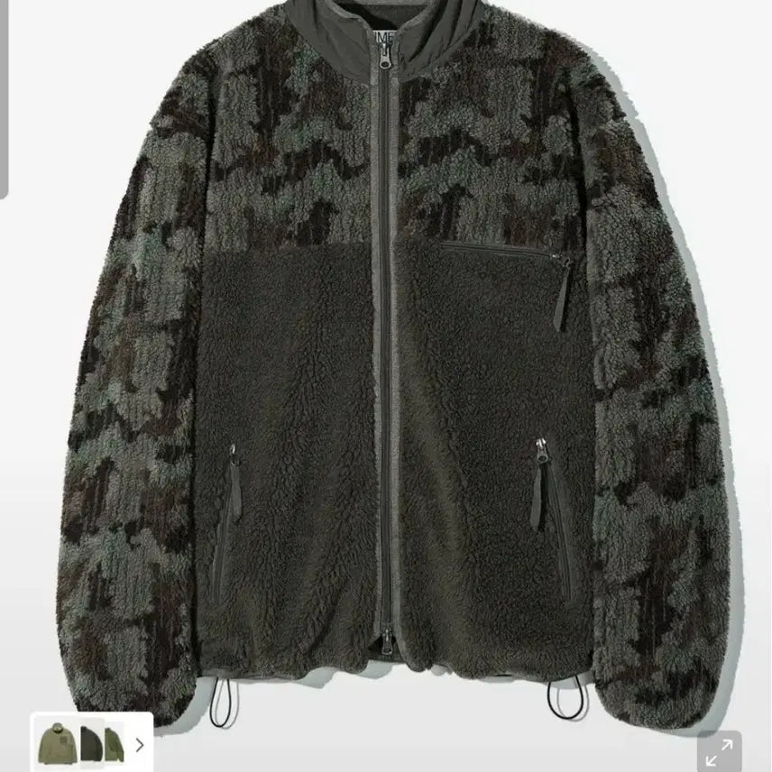 [SOLD OUT] 파르티멘토 카모 플리스 자켓