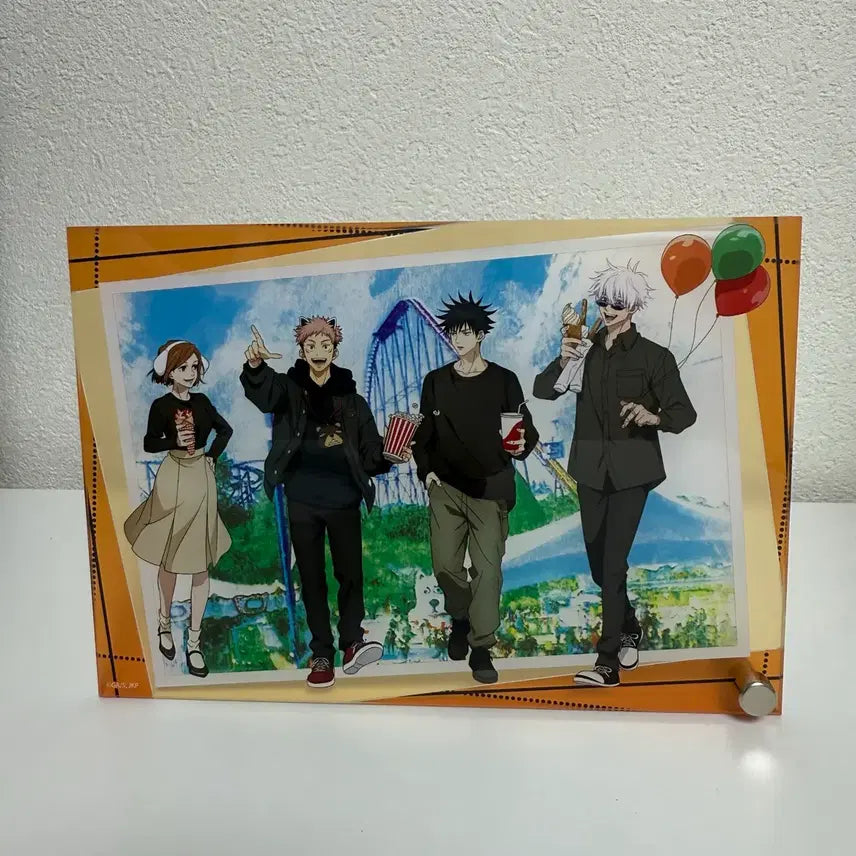 [SOLD OUT] 주술회전 요미우리랜드 콜라보 미니아크릴 액자 유원지