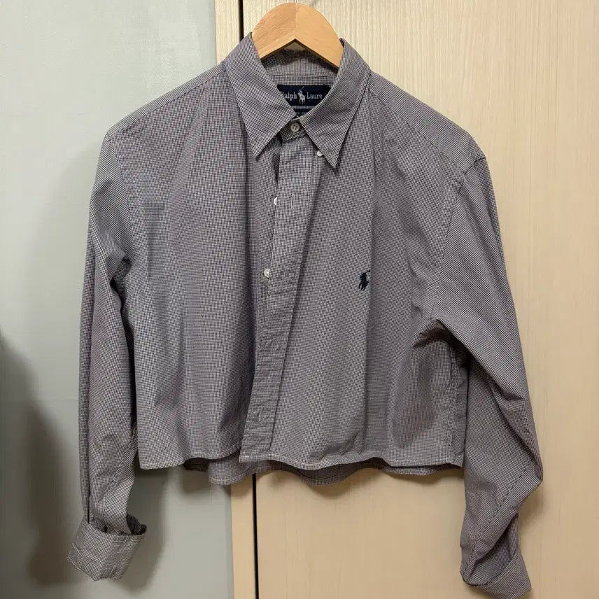 [BUNJANG] Polo Vintage Crop Shirt / 폴로 크롭 셔츠 폴로 빈티지